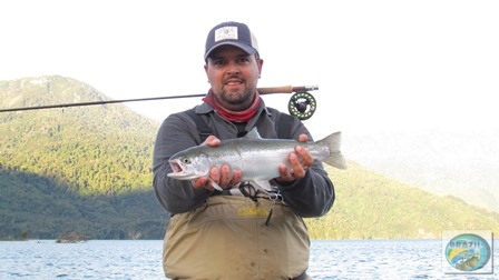 Fotos da pesca esportiva em Chaiten no Chile